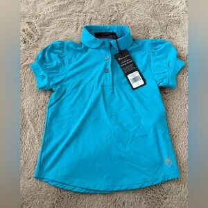 NEW Greyson activewear polo, girls 4